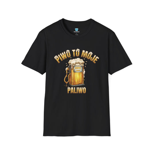 Koszulka „Piwo to moje paliwo” – styl luźny, humor konkret