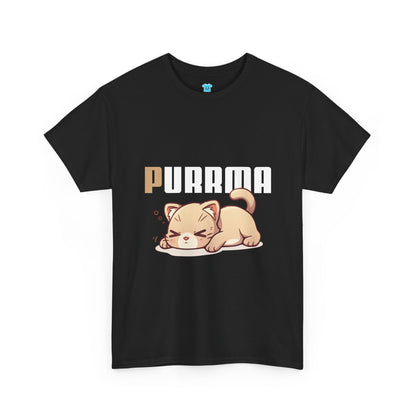 Koszulka „Purrma” – idealna dla wszystkich, którzy kochają koty i cenią spokojny, przytulny vibe